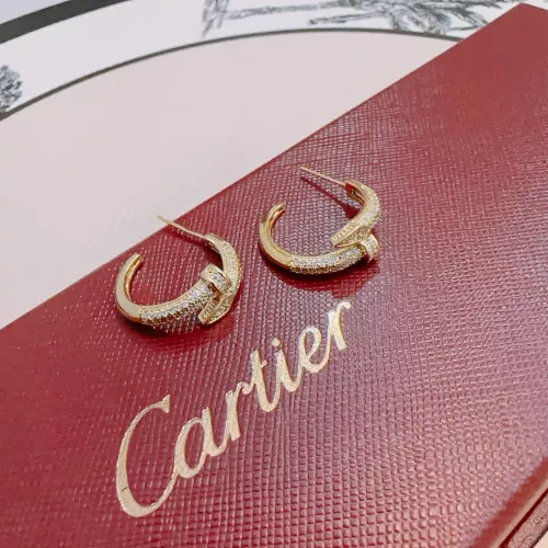 Replica Cartier Earrings For Women #1390043 $32.00 USD for Wholesale