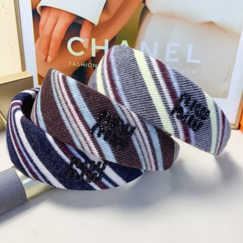 Replica MIU MIU Headband For Women #1390185 $27.00 USD for Wholesale