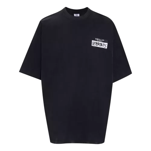 Cheap VETEMENTS T-Shirts Short Sleeved For Unisex #1390245, $$40.00 USD On VETEMENTS T-Shirts