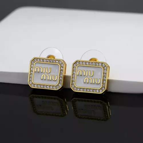 Cheap MIU MIU Earrings For Women #1390251, $$25.00 USD On MIU MIU Earrings