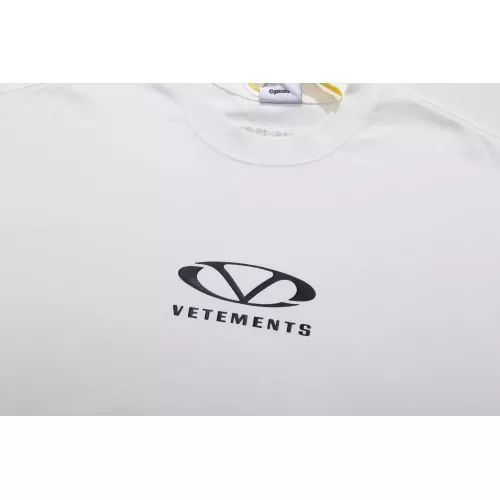 Replica VETEMENTS T-Shirts Short Sleeved For Unisex #1390271 $36.00 USD for Wholesale