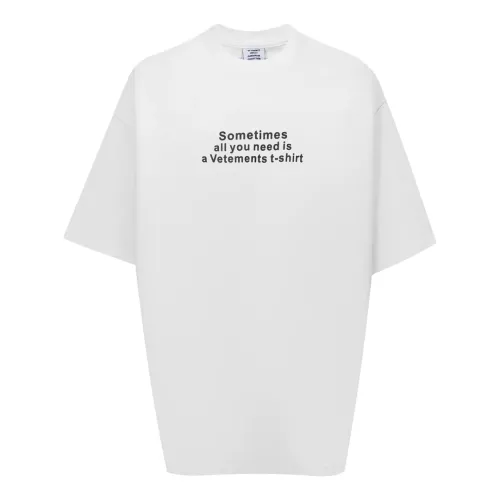 Cheap VETEMENTS T-Shirts Short Sleeved For Unisex #1390272, $$36.00 USD On VETEMENTS T-Shirts