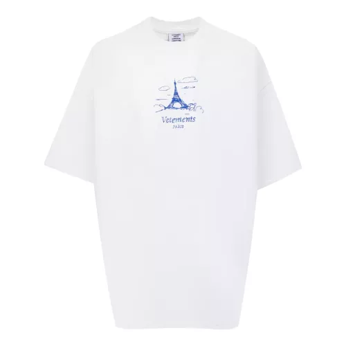Cheap VETEMENTS T-Shirts Short Sleeved For Unisex #1390281, $$36.00 USD On VETEMENTS T-Shirts