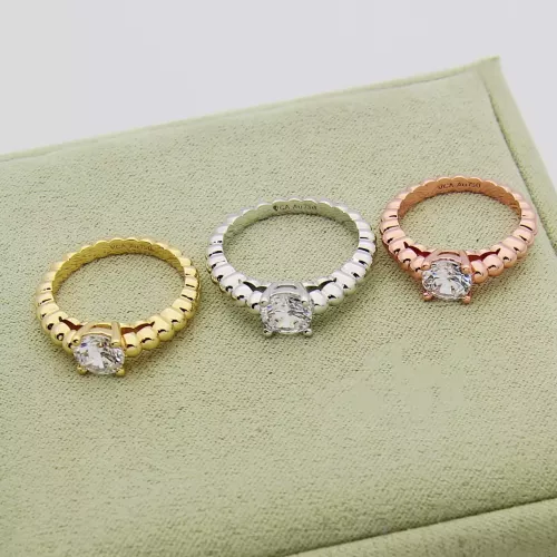 Replica Van Cleef & Arpels Rings In Rose Gold For Women #1390289 $25.00 USD for Wholesale