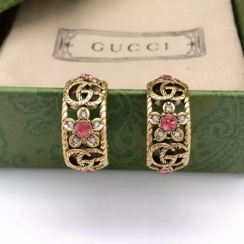 Replica Gucci Earrings For Women #1390342 $29.00 USD for Wholesale