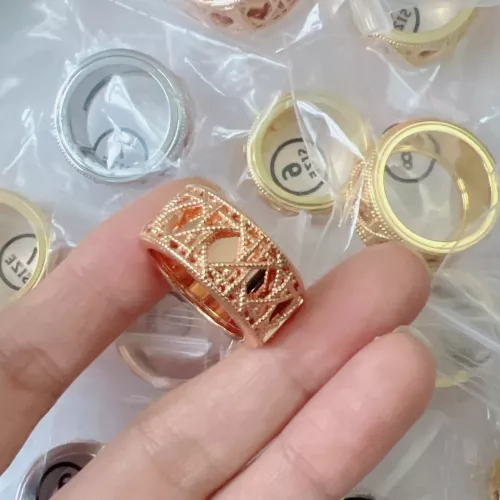 Cheap Christian Dior Rings In Rose Gold For Women #1390424, $$42.00 USD On Christian Dior Rings
