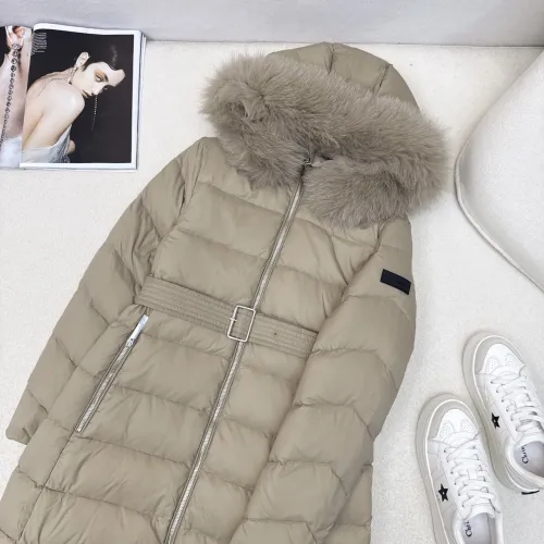 Replica Burberry Down Feather Coat Long Sleeved For Women #1390469 $247.93 USD for Wholesale