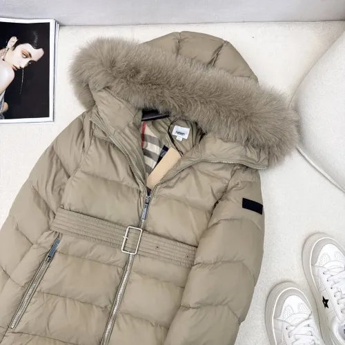 Replica Burberry Down Feather Coat Long Sleeved For Women #1390469 $247.93 USD for Wholesale