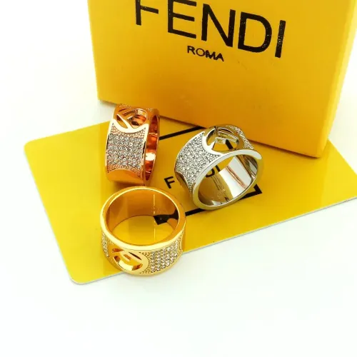 Replica Fendi Rings #1390583 $25.00 USD for Wholesale