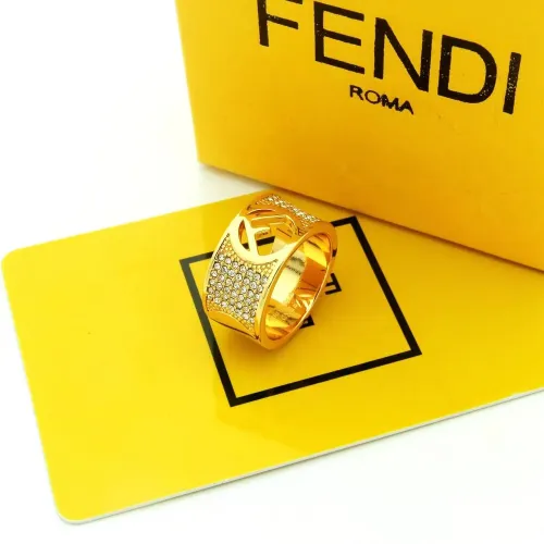Cheap Fendi Rings In Gold #1390585, $$25.00 USD On Fendi Rings