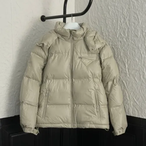 Cheap Prada Down Feather Coat Long Sleeved For Unisex #1390660, $$162.00 USD On Prada Down Feather Coat