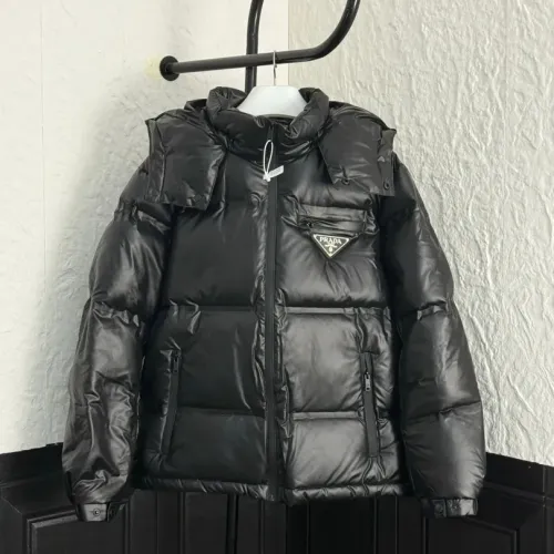 Cheap Prada Down Feather Coat Long Sleeved For Unisex #1390661, $$162.00 USD On Prada Down Feather Coat