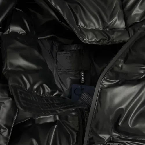 Replica Prada Down Feather Coat Long Sleeved For Unisex #1390661 $162.00 USD for Wholesale