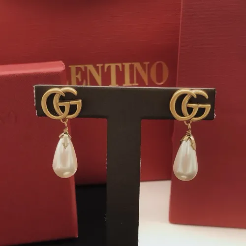 Replica Gucci Earrings For Women #1390691 $27.00 USD for Wholesale
