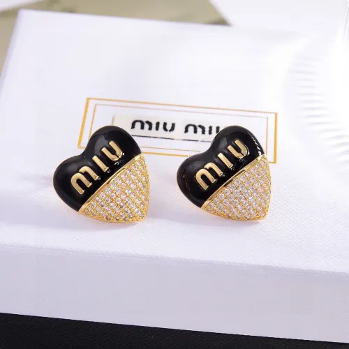 Cheap MIU MIU Earrings For Women #1390737, $$27.00 USD On MIU MIU Earrings