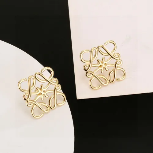 Replica LOEWE Earrings For Women #1390746 $25.00 USD for Wholesale