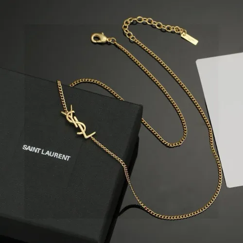 Cheap Yves Saint Laurent YSL Necklaces #1390782, $$29.00 USD On Yves Saint Laurent YSL Necklaces