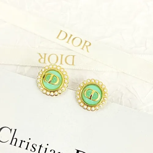Replica Christian Dior Earrings For Women #1390792 $29.00 USD for Wholesale