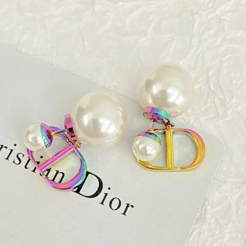 Replica Christian Dior Earrings For Women #1390821 $29.00 USD for Wholesale