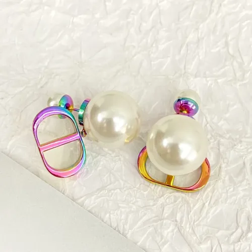 Replica Christian Dior Earrings For Women #1390821 $29.00 USD for Wholesale