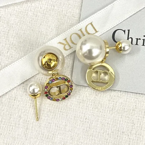 Replica Christian Dior Earrings For Women #1390825 $32.00 USD for Wholesale