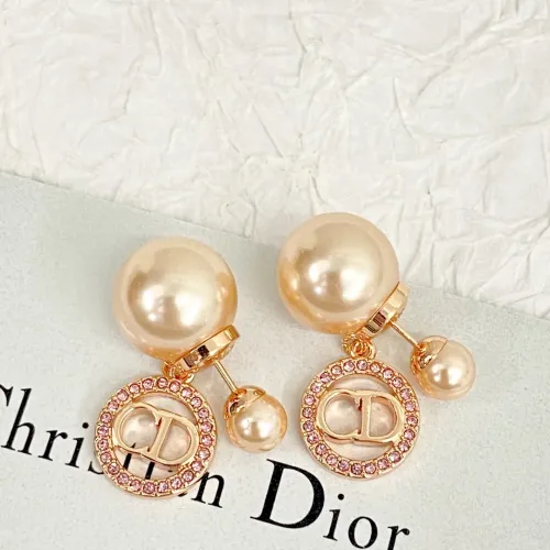 Replica Christian Dior Earrings For Women #1390826 $32.00 USD for Wholesale