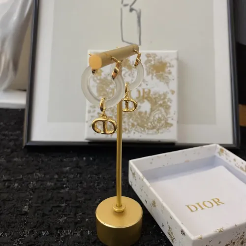 Replica Christian Dior Earrings For Women #1390833 $32.00 USD for Wholesale