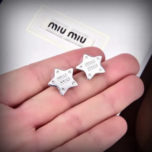 Cheap MIU MIU Earrings For Women #1390853, $$25.00 USD On MIU MIU Earrings