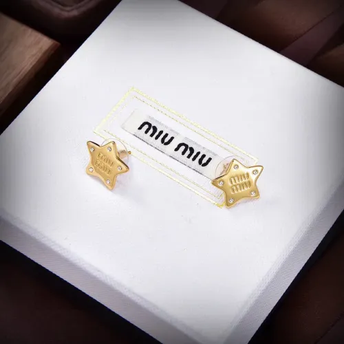 Cheap MIU MIU Earrings For Women #1390854, $$25.00 USD On MIU MIU Earrings