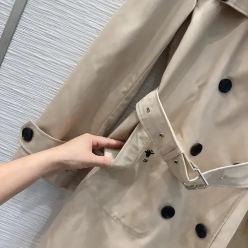 Replica Christian Dior Coats Long Sleeved For Women #1390893 $98.00 USD for Wholesale