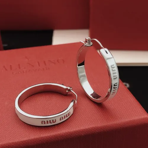 Replica MIU MIU Earrings For Women #1390894 $29.00 USD for Wholesale