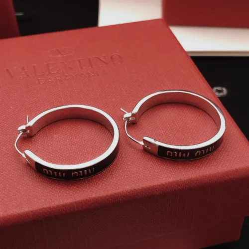 Replica MIU MIU Earrings For Women #1390896 $29.00 USD for Wholesale