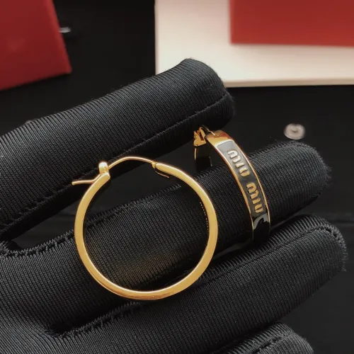 Replica MIU MIU Earrings For Women #1390897 $29.00 USD for Wholesale