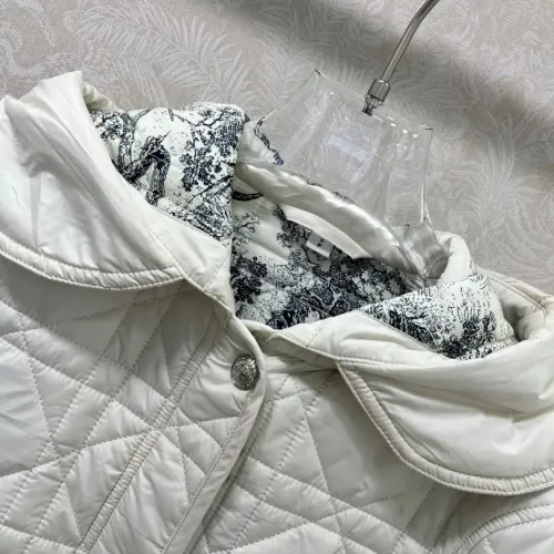 Replica Christian Dior Coats Long Sleeved For Women #1390899 $135.00 USD for Wholesale