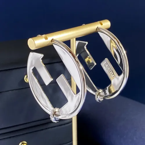Replica Fendi Earrings For Women #1390932 $32.00 USD for Wholesale