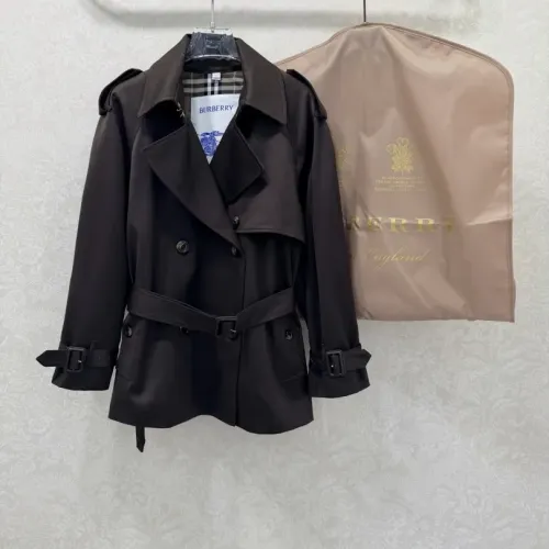Cheap Burberry Trench Coat Long Sleeved For Women #1390952, $$165.00 USD On Burberry Trench Coat