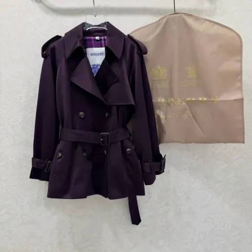 Cheap Burberry Trench Coat Long Sleeved For Women #1390953, $$165.00 USD On Burberry Trench Coat