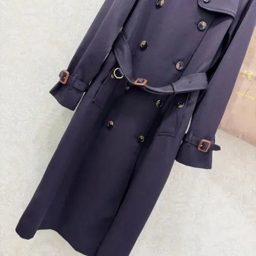 Replica Burberry Trench Coat Long Sleeved For Women #1390954 $190.00 USD for Wholesale