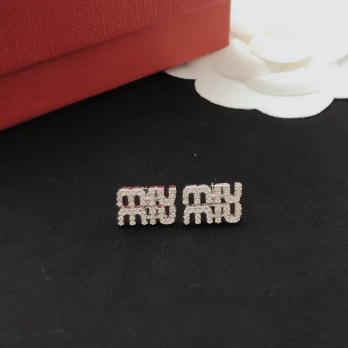 Replica MIU MIU Earrings For Women #1390971 $29.00 USD for Wholesale