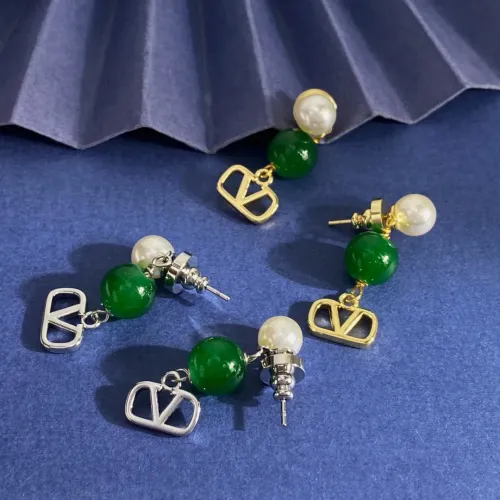 Replica Valentino Earrings For Women #1391009 $27.00 USD for Wholesale