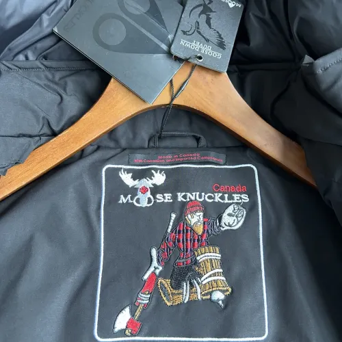 Replica Moose Knuckles Down Feather Coat Long Sleeved For Men #1391065 $192.00 USD for Wholesale