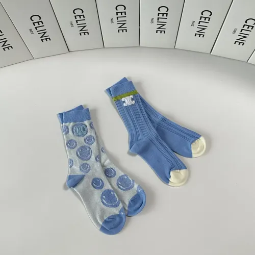 Replica Celine Socks #1391077 $29.00 USD for Wholesale