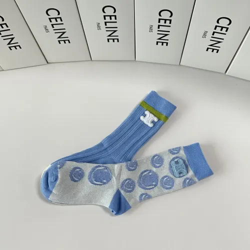 Replica Celine Socks #1391077 $29.00 USD for Wholesale