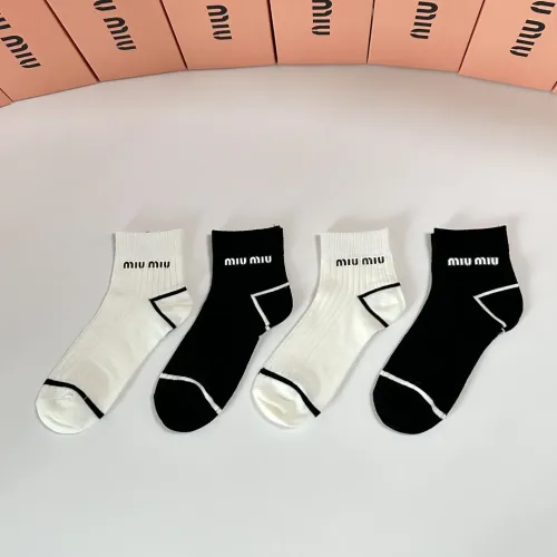 Cheap MIU MIU Socks #1391096, $$32.00 USD On MIU MIU Socks