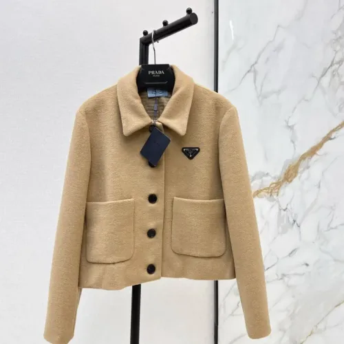Cheap Prada Jackets Long Sleeved For Women #1391129, $$140.00 USD On Prada Jackets