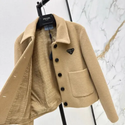 Replica Prada Jackets Long Sleeved For Women #1391129 $140.00 USD for Wholesale