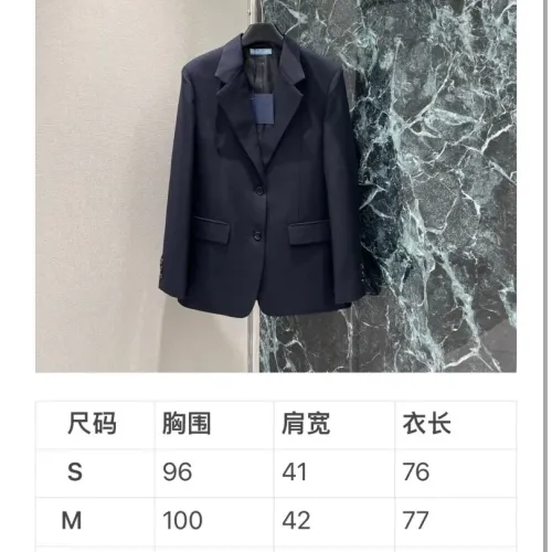 Replica Prada Jackets Long Sleeved For Women #1391134 $162.00 USD for Wholesale