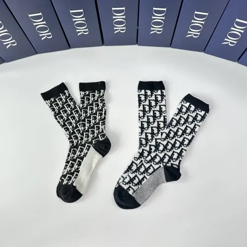 Replica Christian Dior Socks #1391137 $29.00 USD for Wholesale