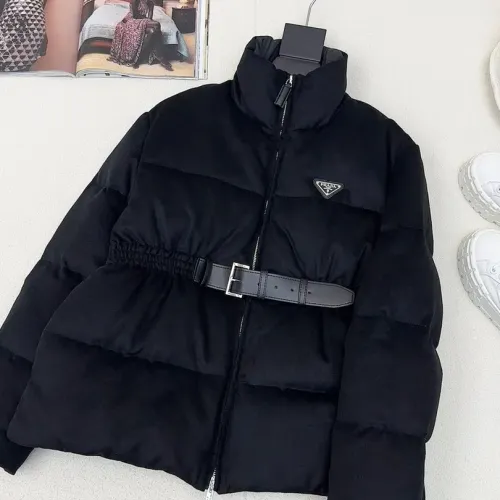 Cheap Prada Down Feather Coat Long Sleeved For Women #1391148, $$245.00 USD On Prada Down Feather Coat