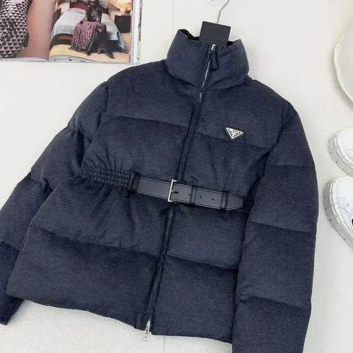 Cheap Prada Down Feather Coat Long Sleeved For Women #1391149, $$245.00 USD On Prada Down Feather Coat